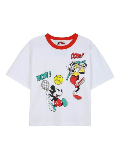 T-shirt bambino Marc Jacobs bianca con Topolino tennis MARC JACOBS Kids | W6076710P